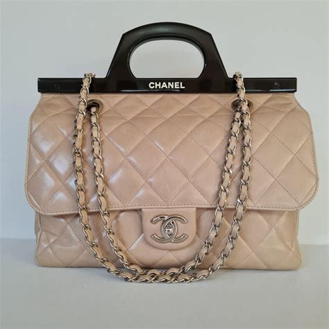 chanel delivery tote bag|authentic chanel tote bag.